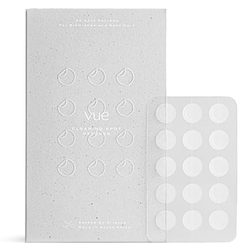 Vue Hydrocolloid Acne Patches 12mm 45-count – Invisible Spot Care