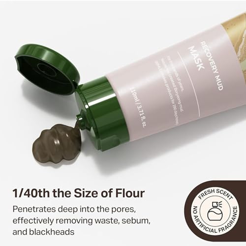 Recovery Mud Mask - Korean Clay Face Mask for Deep Pore Cleansing