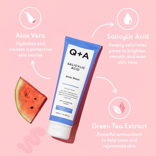 Q+A Salicylic Body Wash (250ml)