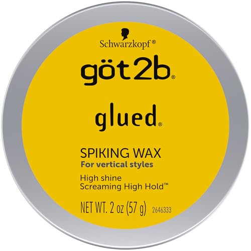 Got2b Glued Spiking Hair Wax 2 Fl Oz - High Hold & Shine