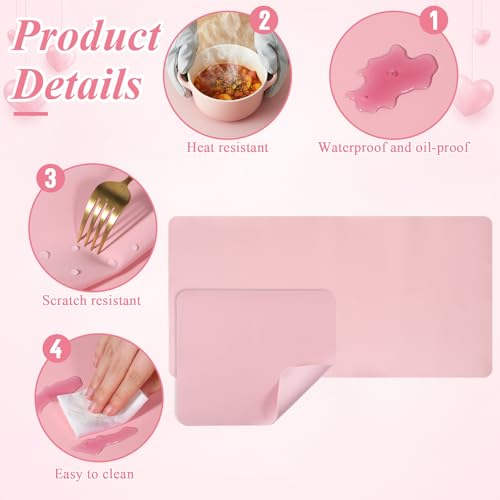 Foldable Nail Art Table Mat - Waterproof PU Leather, Non-Slip