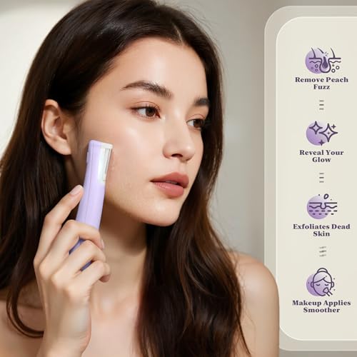 BNU Dermaplane Razor for Women | Sonic Exfoliation & Red Light