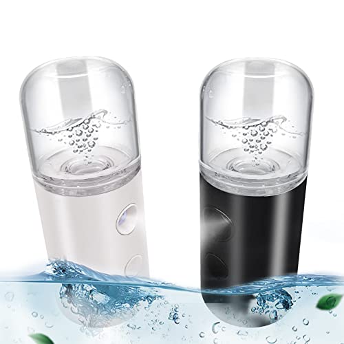 2-Pack Nano Facial Mister Sprayer – 1oz Portable Face Hydrator