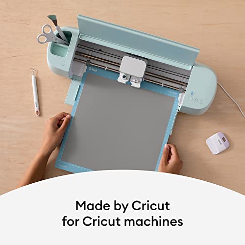 Cricut Premium Permanent Vinyl (12" x 48"), Strong Adhesive Lasts for 3 Years, UV & Water-Resistant, Perfect for Indoor-Outdoor DIY Projects, Compatible with Cricut Machines, Silver