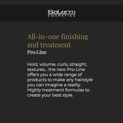 SALERM - Volumizing Hair Spray - Pro Line Volume Spray 02-250 ml - Lifts the Roots - Adds Volume to Hair without Weighing it Down - Humidity Resistant for Long-Lasting Hold - Heat Protector