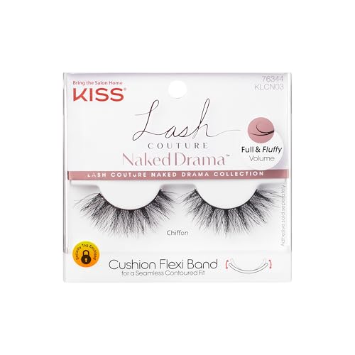 Kiss Lash Couture Naked Drama False Eyelashes 14mm