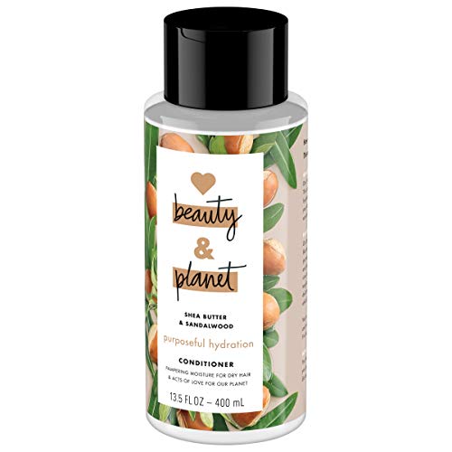 Love Beauty and Planet Purposeful Hydration Shea Butter & Sandalwood Cleansing Conditioner, 13.5 oz