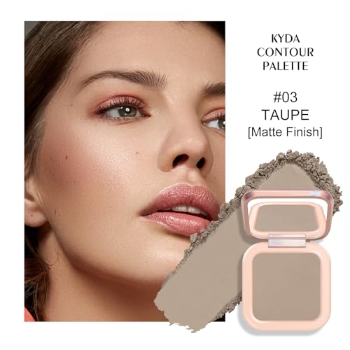 Contour Powder Palette - Matte Face Sculpting, 3 Shades