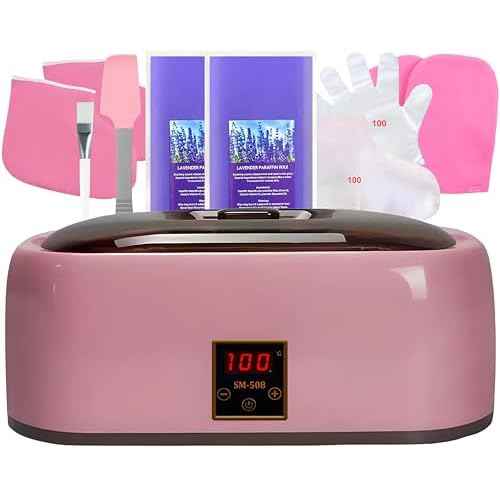 Paraffin Wax Machine for Hand and Feet - Rapid Wax Melting Intelligent Temperature Control Hydrating Moisturizing Spa Treatment at Home