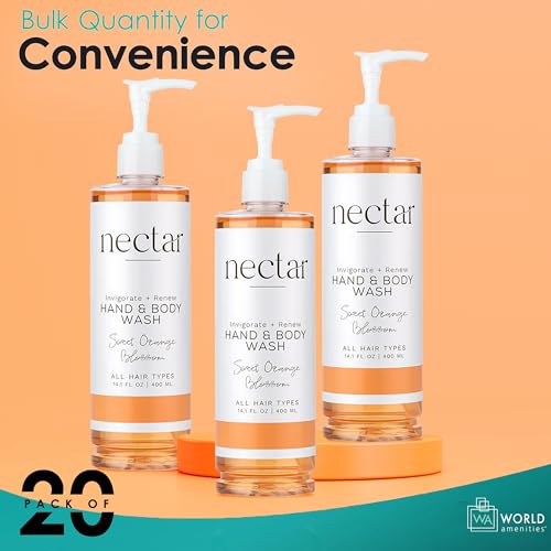 World Amenities Nectar Collection Pump Bottle (Hand & Body Wash)