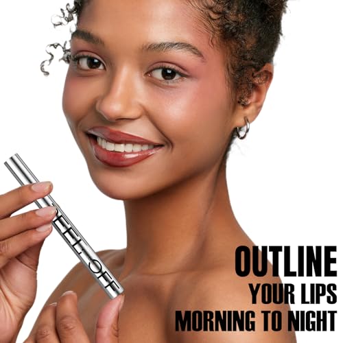 LANGMANNI Long-Lasting Waterproof Peel Off Lip Liner Set
