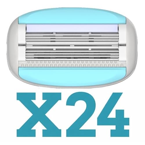 ShaveMOB 6-Blade Women's Razor Kit (Flex Head Handle + 24 Refills) - The Perfectionist Shaving Kit