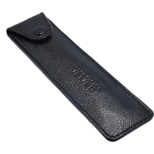 Parker Genuine Leather Straight Razor Travel Case