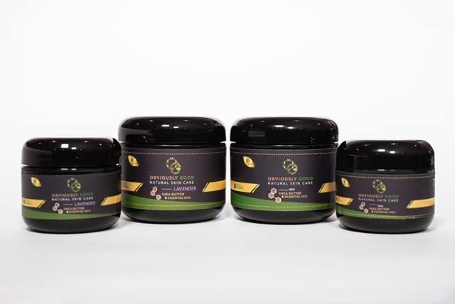 Obviously Good Lavender OG Skin Cream with Shea Butter 4oz – 4 Ounce