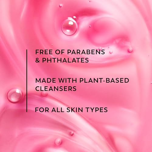 Olay Body Wash for Women, Fresh Radiance, Refreshing & Renewing, Made with Plant Based Cleansers, B3 Botanical Complex, For All Skin Types, Rose Water & Sweet Nectar Scent, 33 fl oz (Pack of 4)