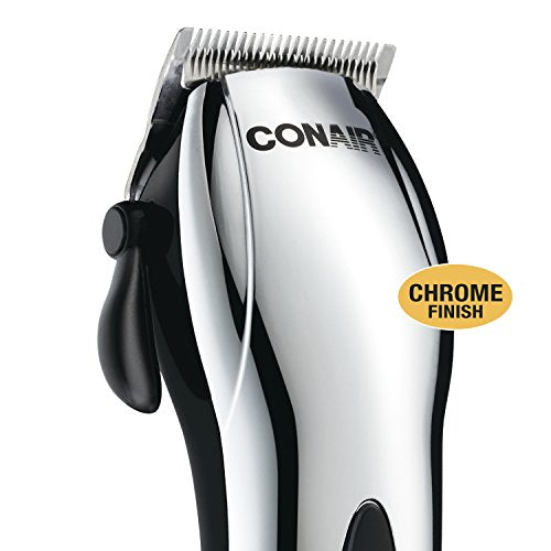 ConairMAN Hair Clippers for Men, 22-Piece Corded or Cordless Home Hair Cutting Kit