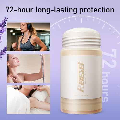 Natural Deodorant with Naturally Derived Ingredients Deodorant for Women and Men,Aluminum Free,72 Hour Odor Control,Lavender and lemon scent