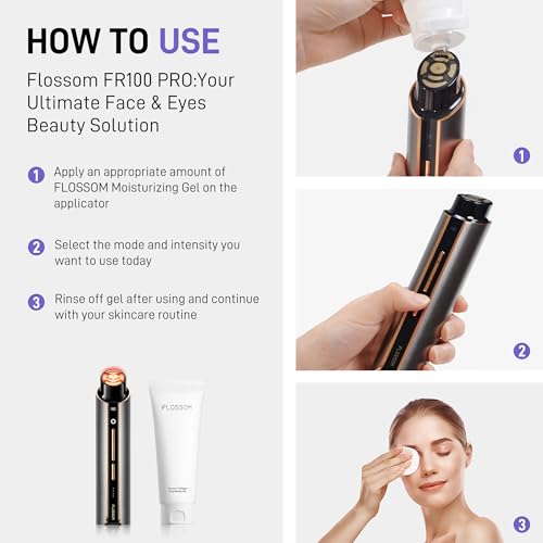 FLOSSOM 3-in-1 Facial Toning Device - 5 Intensity Levels