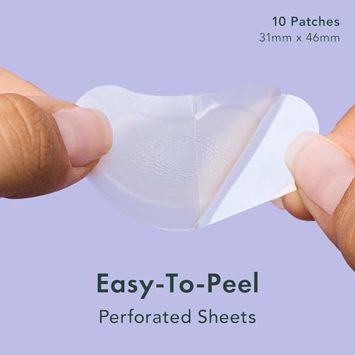 Rael Pimple Patches, Miracle Patches Large Spot Control Cover - Hydrocolloid Acne Patches for Face, Strip for Breakouts, Zit, Blemish Spot, Facial Stickers, All Skin Types, Vegan (10 Count)