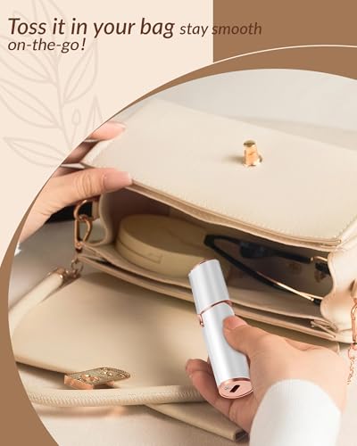 Painless Rechargeable Facial Hair Remover for Women - Electric Face Shaver