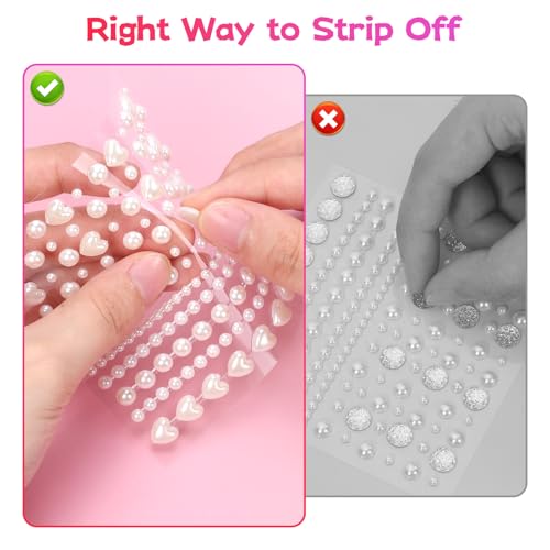 10 Sheets Face Gems Jewels for Makeup Self Adhesive Rhinestones Gems Stickers for Face Nail Eyes Decor Bling Stick on Jewels for Christmas DIY Craft, Card Decorations