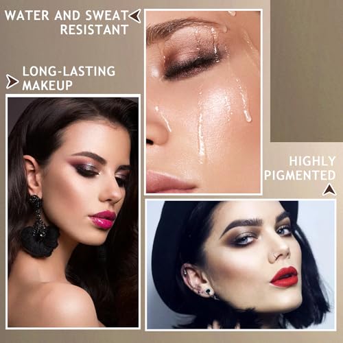 42-Color Smokey Eyeshadow Palette with Brush - Matte & Shimmer