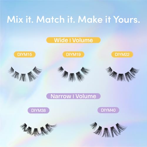 Broadway Lash Clusters 9-16mm - 120pc DIY Lash Extensions