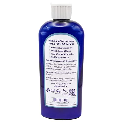 Squeaky Cheek Organic Talc-Free Dusting Powder 5oz