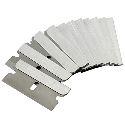 Bates- Single Edge Razor Blades, 800 Pack, Silver, Carbon Steel Razor Blades Single Edge Blades
