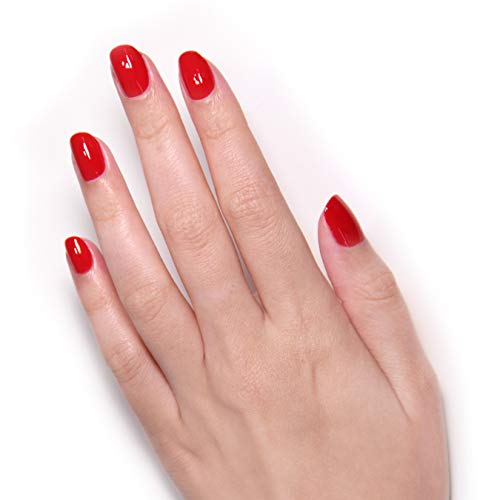 LONDONTOWN Lakur Red Nail Polish - Long-Lasting, Vegan