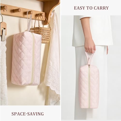 Travel Hair Tool Bag for Dyson Airwrap - Plaid Organizer Case