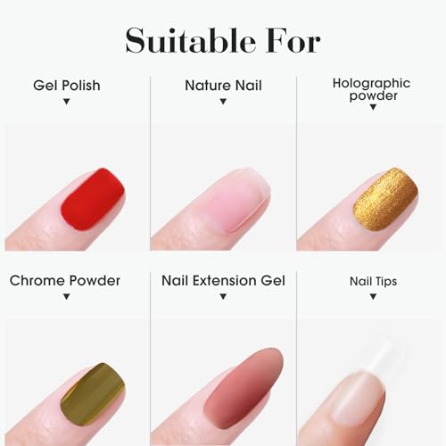 VENALISA Matte Gel Top Coat - No Wipe Soak Off Formula