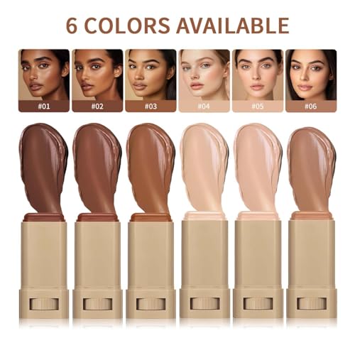 Serum-Infused Tint & Contour Stick - Hydrating Foundation