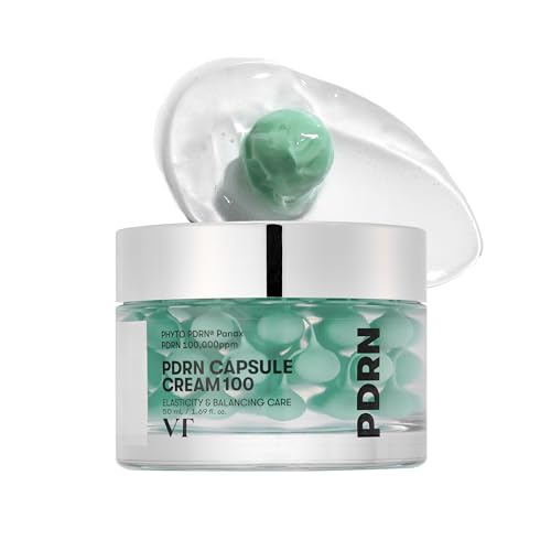 VT Cosmetics PDRN Capsule Cream 100, 1.69 fl oz — Anti-Aging, Hydrating Skin Care