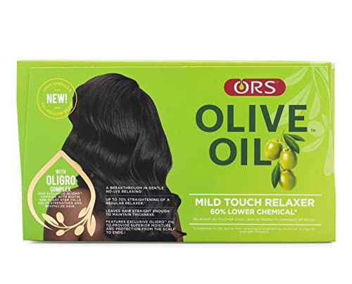 ORS Olive Oil Mild Touch Relaxer No Lye Hair Straightener