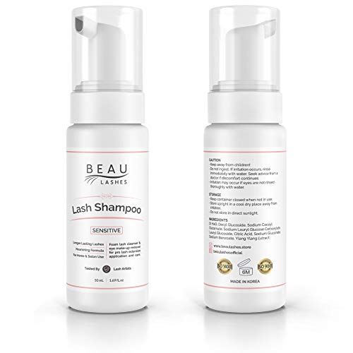 Eyelash Extension Foam Cleanser - Oil Free, Paraben Free 50ml