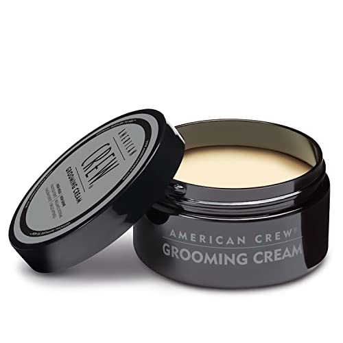 American Crew Men's Grooming Cream, Like Hair Gel with High Hold & High Shine, 3 Oz (Pack of 1)