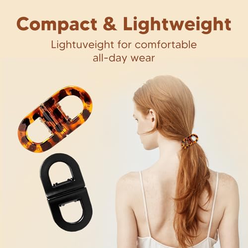 Magnetic No Crease Hair Clips for Women - Strong Hold Seamless Styling | BFRAHD 2-Pack