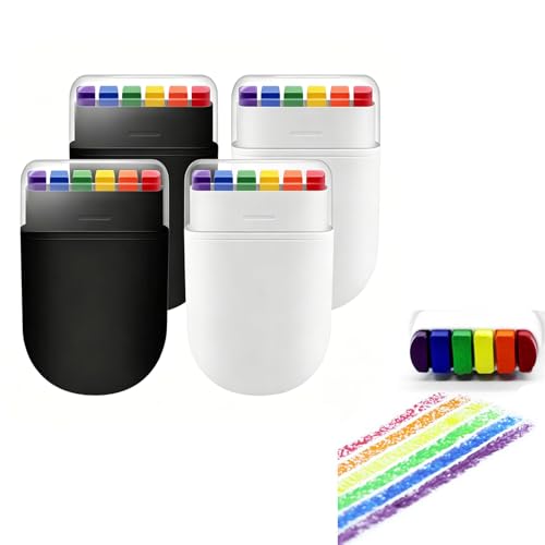 Rainbow Pride Face Paint Stick - 4 Pack for Sports & Parties