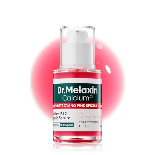 Dr.Melaxin Cyano Pink Spicule Serum | Microneedle Facial Treatment, 1.01 fl.oz