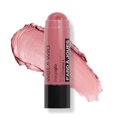 wet n wild MegaGlo Makeup Stick Dusty Pink 0.21oz - Buildable, Versatile, Cruelty-Free
