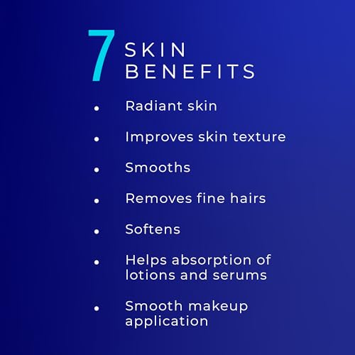 Schick Hydro Silk Dermaplaning Wand, Dermaplaning Tool for Face | Dermaplane Razor for Women Face, Eyebrow Razor, Peach Fuzz Remover, Includes 1 Weighted Metal Handle with 6 Refill Blades