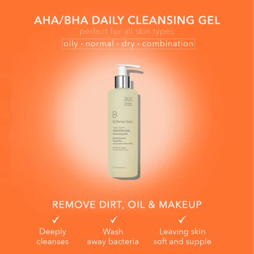 Dr Dennis Gross Alpha Beta¢ç AHA/BHA Daily Cleansing Gel, for Skin That is Dull, Congested and Uneven Tone & Texture (7.5 Fl Oz)
