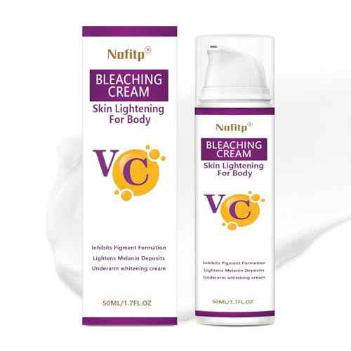 Skin Bleaching Cream, Dark Spot Remover for Body and Face, Contains Vitamin C, Mild and Non-irritating, Suitable for Underarms, knees, Elbows, Inner Thighs, and Bikini Line 1.7 Fl Oz (Pack of 1)