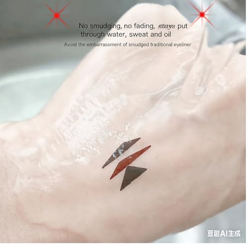 300-Pc Winged Eyeliner Stickers - Waterproof Cat Eye Stamp