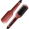 MEGAWISE Hair Straightener Brush Pro - Fast Heating Ceramic Ionic