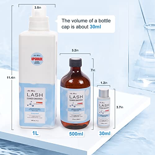 Lash Extension Shampoo Concentrate 30ml with Hyaluronic Acid