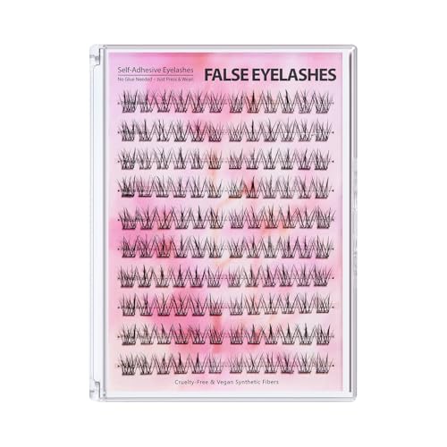 Self-Adhesive Wispy Lash Clusters C Curl 7-10MM 120Pcs