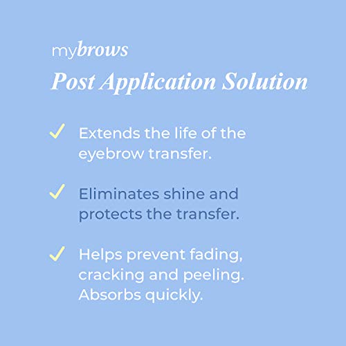 Godefroy MyBrows Post Application Solution - Extend Temporary Eyebrow Tattoos