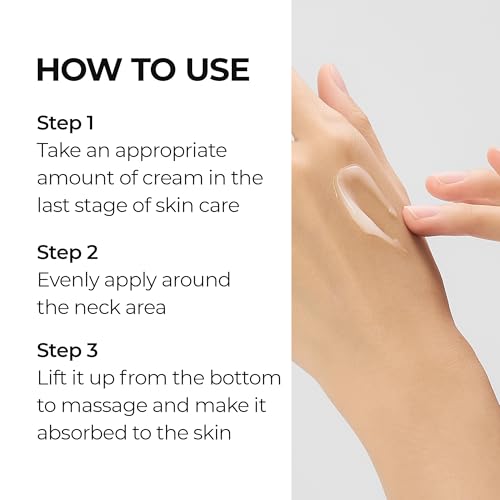Dr.Melaxin Necksphalt ECM Barrier Cream for Anti-Aging Neck Skin, Tightening Wrinkles for an Even Skin Tone and Neck Lift, 1.69 fl oz (50ml)